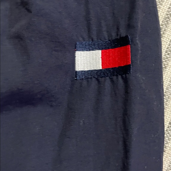 Tommy Hilfiger Navy Windbreaker with White Accents - Picture 4 of 10
